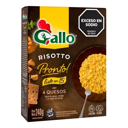 RISOTTO GALLO 4 QUESOS X240G
