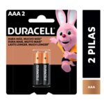 PILAS AAA DURACELL X 2