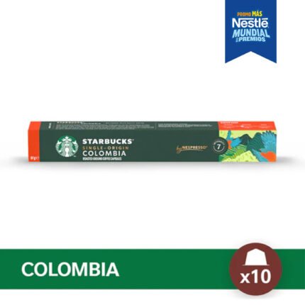 CAPSULAS STARBUCKS COLOMBIA 10U
