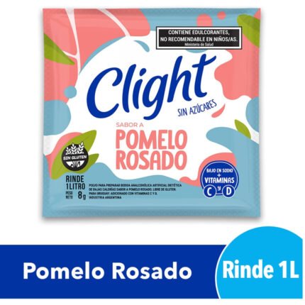 JUGO CLIGHT POMELO ROSADO X 20 SOBRES
