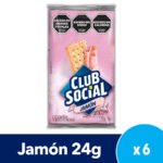 GALLETITAS CLUB SOCIAL JAMON x1 X6u