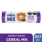 GALLETITAS CEREAL MIX AVENA Y PASAS 207G