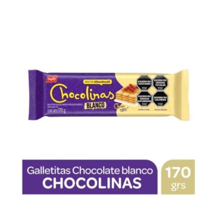 CHOCOLINAS BLANCA X 170G