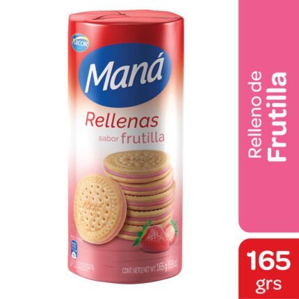 MANA RELLENAS FRUTILLA 152G