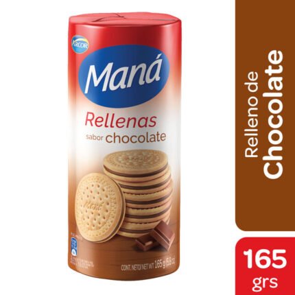 MANA RELLENAS CHOCOLATE 152G
