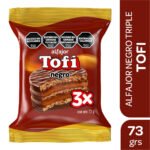 ALFAJOR TOFI NEGRO X 73 GM
