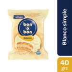 ALFAJOR BON O BON BLANCO SIMPLE