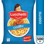 FIDEOS CODITO LUCCHETTI X 500G