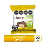 ALFAJOR CHOCO ARROZ LIMON X25G