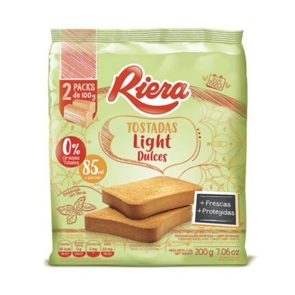 TOSTADAS RIERA DULCES X 200 GM