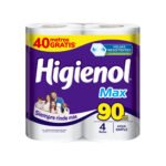 PAPEL HIGIENICO HIGIENOL MAX X 80
