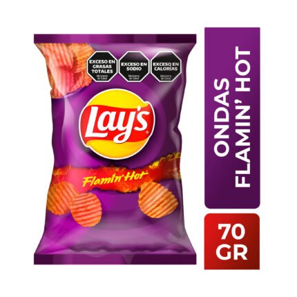 PAPAS LAYS FLAMIN HOT X70G