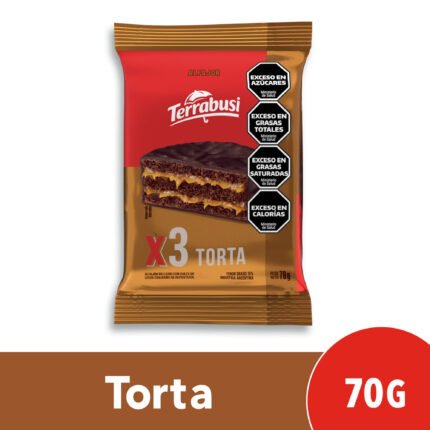 ALFAJOR TERRABUSI TRIPLE TORTA 70GR