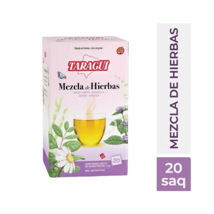 TE TARAGUI MEZCLA DE HIERBAS EN SAQUITOS 20 UN