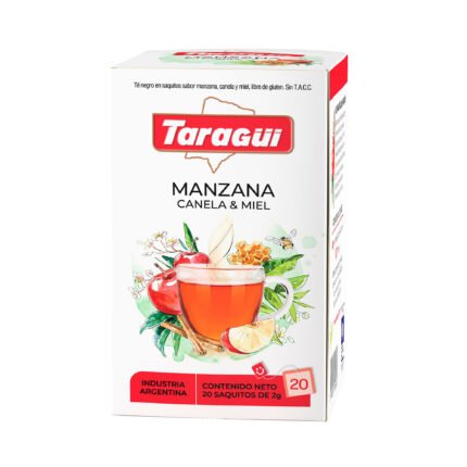 TE TARAGUI MANZANA/CANELA EN SAQUITOS 20 UN