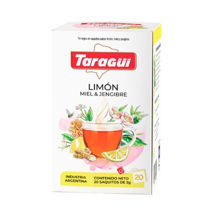 TE TARAGUI LIMON/MIEL/JENGIBRE EN SAQUITOS 20 UN