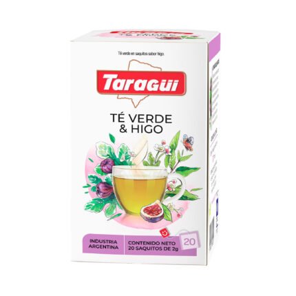 TE TARAGUI VERDE/HIGO EN SAQUITOS 20 UN