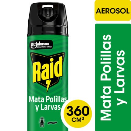INSECTICIDA ESCUDO MATA POLILLAS Y LARVAS 360CC
