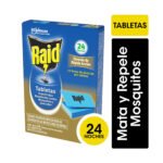 TABLETAS P/ MOSQUITOS RAID 24U