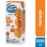 JUGO ARCOR NARANJA X 200CC