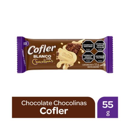 COFLER CHOCOLINAS MACIZO X55G