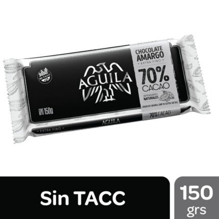 CHOCO AGUILA 70% CACAO X150G