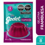 GELATINA GODET FRAMBUESA X25 GR