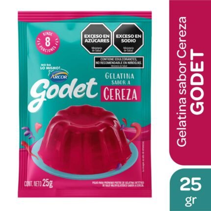 GELATINA GODET CEREZA X 25GR
