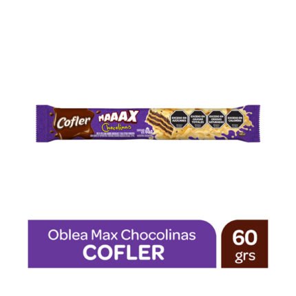OBLEA COFLER CHOCOLINA MAX 60G