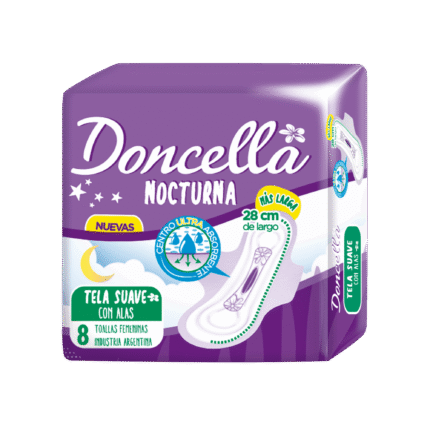 TOALLAS DONCELLA NOCTURNA X 8