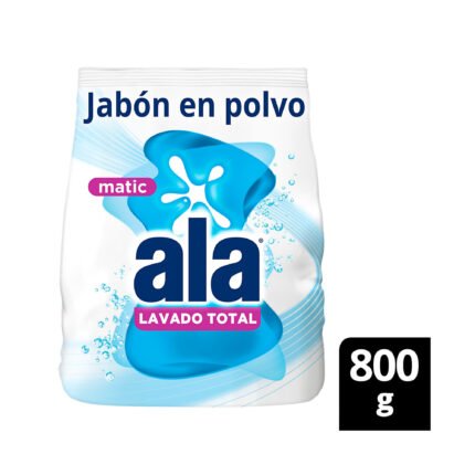 JABON EN POLVO ALA MATIC X800G
