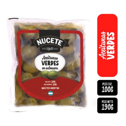 ACEITUNAS NUCETE X 100GR
