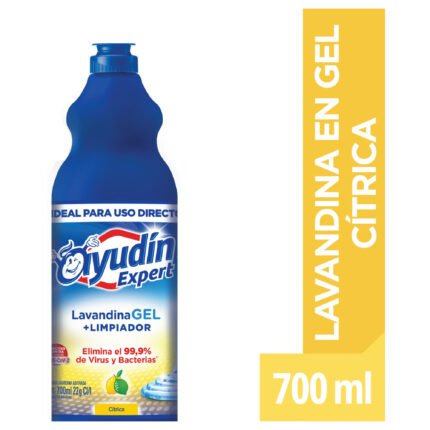 LAVANDINA GEL AYUDIN CITRICA 700 ML