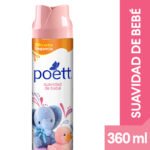 DESODORANTE AMBIENTE POETT SUAVIDAD BEBE 360ml