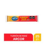 TURRON DE MANI ARCOR X 27 G