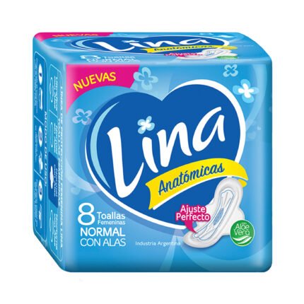 TOALLAS FEMENINAS NORMAL LINA