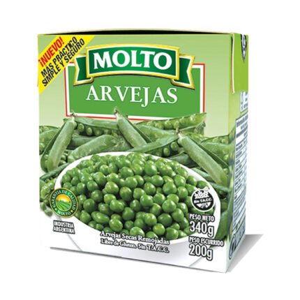 ARVEJAS MOLTO 340 GRS