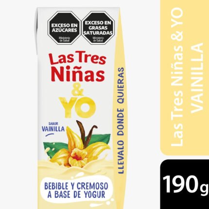YOGUR LAS 3 NIÑAS Y YO X190GR VAINILLA
