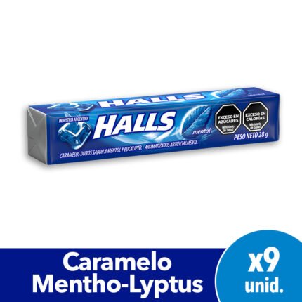HALLS MENTOL X12U