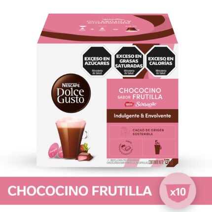CAPSULAS DOLCE CHOCOCINO FRUTILLA X10