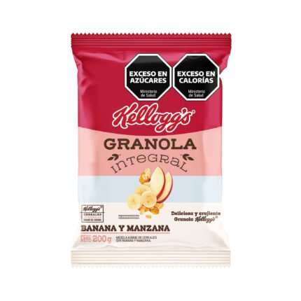 GRANOLA INTEGRAL BANANA/MANZANA X 200GR