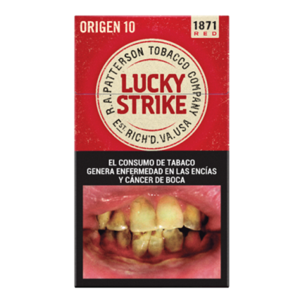 LUCKY STRIKE ORIGEN RED X10