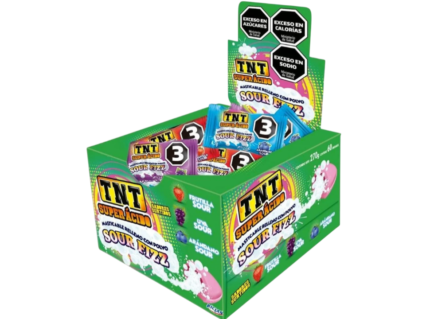 CARAMELOS TNT SOUR FIZZY X60U