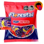 CHUPETIN POP TATTO MONSTER SURTIDO X 400G