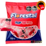 CHUPETIN POP TATTO PRINCESS FRUTILLA X 400G