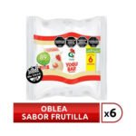 OBLEA NEVARES X 80 GR FRUTILLA