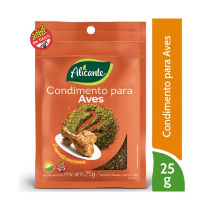 CONDIMENTO P/AVES ALICANTE 25