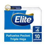 PAÑUELITOS ELITE X6 TRIPLE HOJA SOFT TOUCH