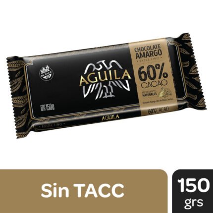 BARRITA AGUILA 60% CACAO 24U