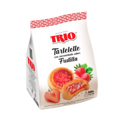 TARTELETTE TRIO FRUTILLA X 300